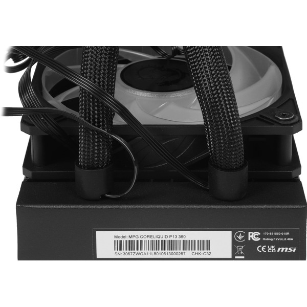 Система жидкостного охлаждения для процессора MSI MPG CoreLiquid P13 360 (306-7ZWGA11-L80)