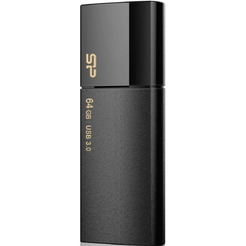 USB Flash Silicon-Power Blaze B05 Black 64GB (SP064GBUF3B05V1K)