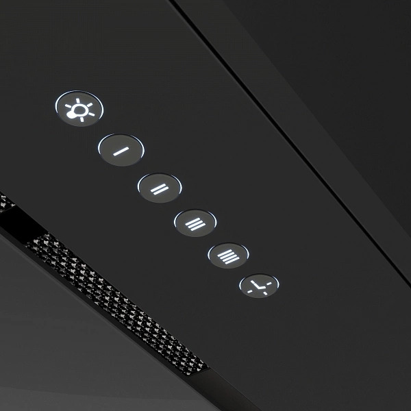 Кухонная вытяжка ELIKOR Cube 90П-1000-Э4Д черный/черное стекло 277203