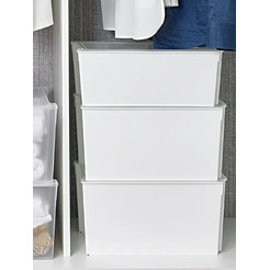 Ящик для хранения Violet Модуль без крышки 6618006 (18л, белый)