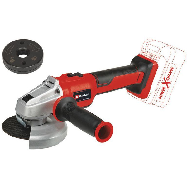 Угловая шлифмашина Einhell AXXIO 18/125 Q 4431151 (без АКБ и ЗУ)