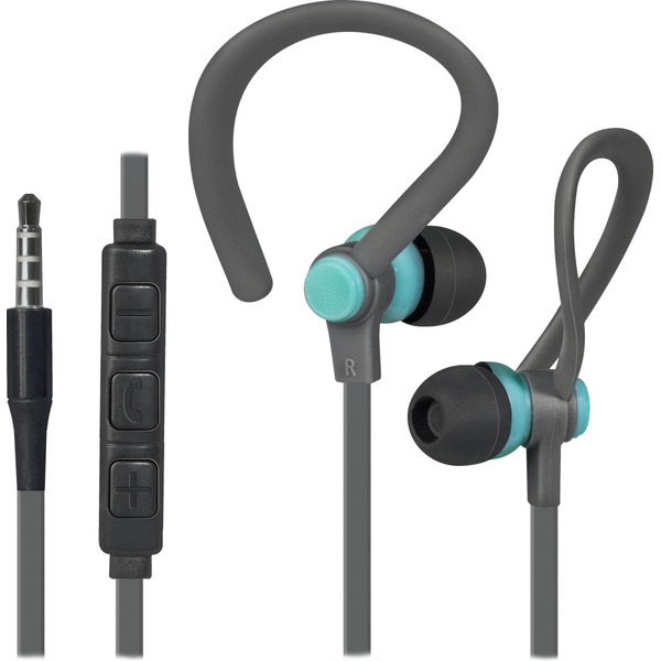 Наушники Defender OutFit W760 (серый/голубой)