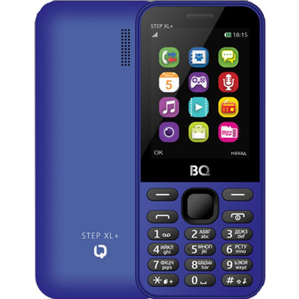 Мобильный телефон BQ-Mobile Step XL+ темно-синий (BQ-2831)