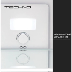 Холодильник TECHNO FN2-31 (серебристый)