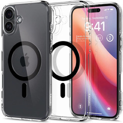 Чехол для телефона Spigen Ultra Hybrid Mag Magsafe для iPhone 16 Plus ACS08076 (Black)