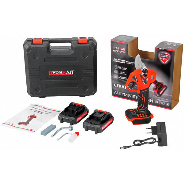 Секатор аккумуляторный Brait BCP30-2VBL (с 2-мя АКБ)