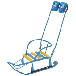 Санки Ника Тимка 3К с рукавичками Т3КР/Г (голубой)