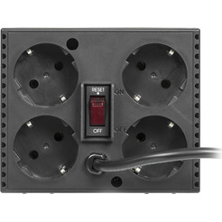 Стабилизатор напряжения Powercom TCA-1200 (черный)