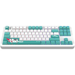 Клавиатура Red Square Alumix TKL Classic Kitsune RSQ-20052 (белый, g3ms Aquamarine)