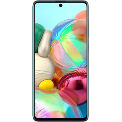 Смартфон Samsung Galaxy A71 (голубой)