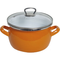 Кастрюля Сантэкс 1-2440111 (оранжевый)