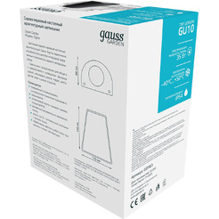 Светильник садово-парковый Gauss GD163