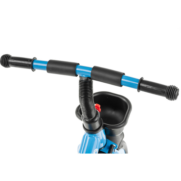 Трехколесный велосипед с ручкой NINO K98 (синий)