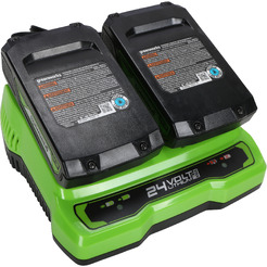 Зарядное устройство Greenworks G24X2UC2 29319070(2x24В)