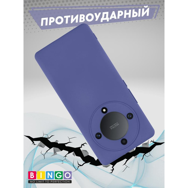 Бампер Bingo Liquid TPU для HONOR X9b Синий