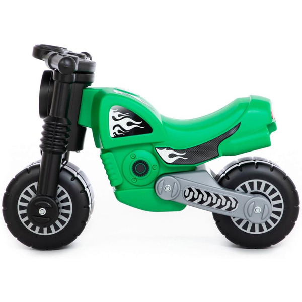 Мотоцикл Полесье Моторбайк" (зелёный) 40480