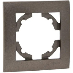 Рамка EKF Валенсия 1-местная (графит)