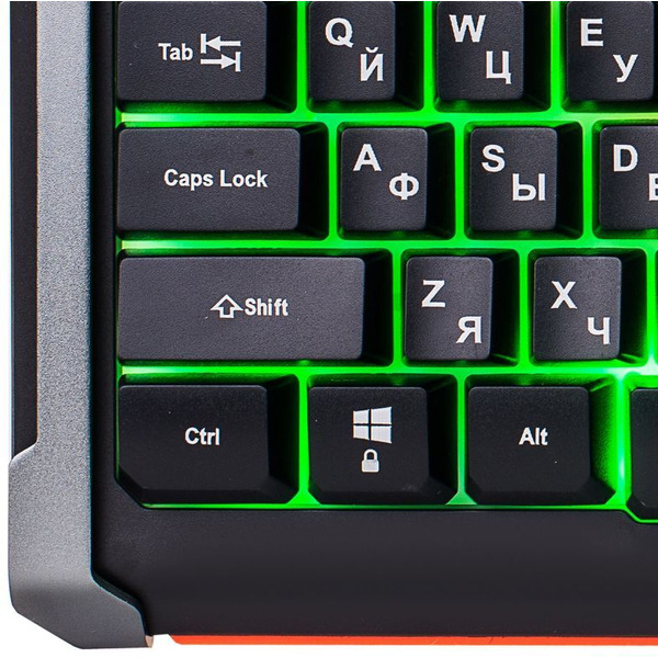 Клавиатура Oklick 710G Black Death