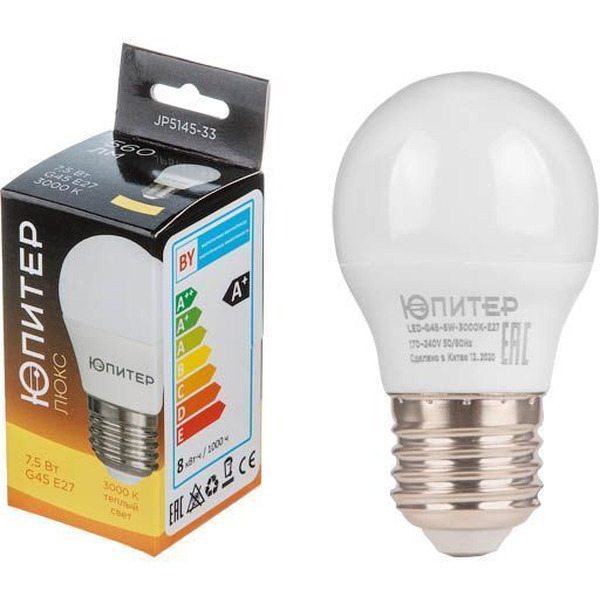 Лампа светодиодная  ЮПИТЕР JP5145-33