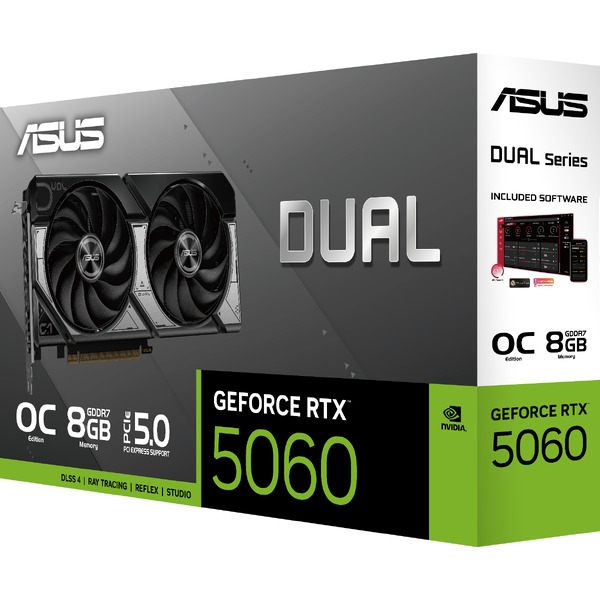 Видеокарта ASUS DUAL-RTX5060-O8G GDDR7
