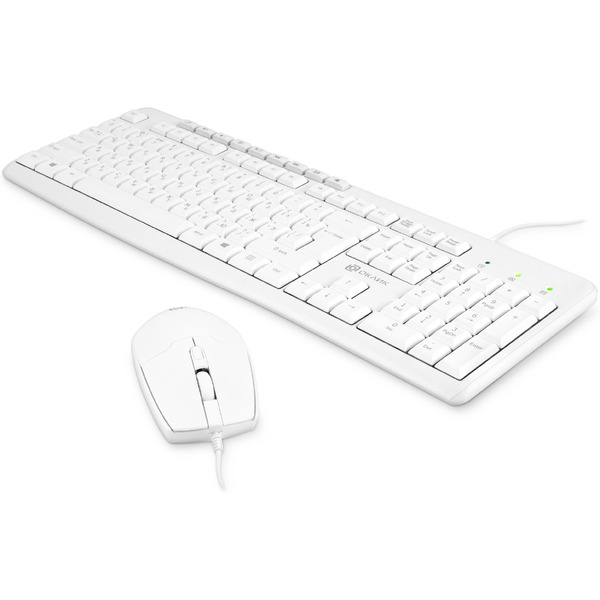 Клавиатура + мышь Oklick S650 (белый)