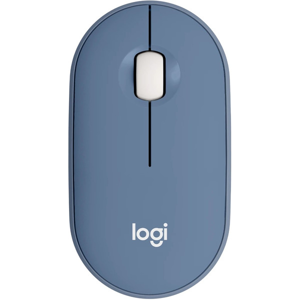 Мышь Logitech Pebble M350 синий (910-006655)