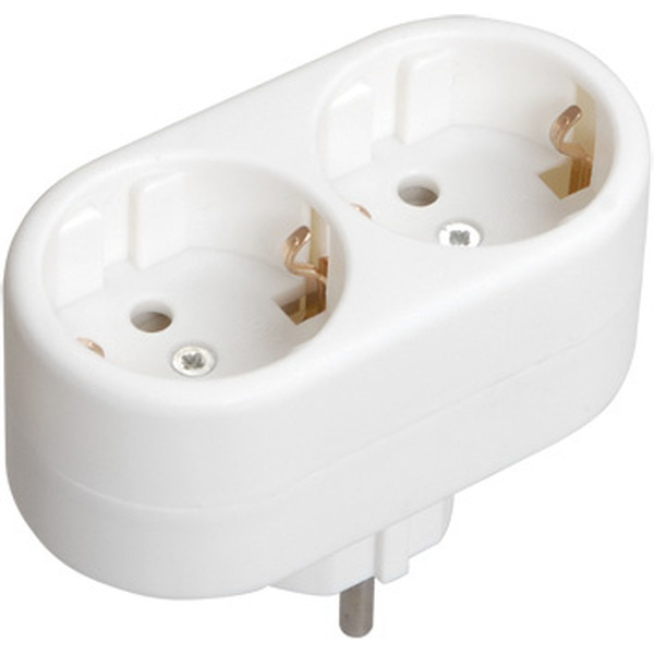 Сетевой разветвитель IEK Т-01/02 (белый)