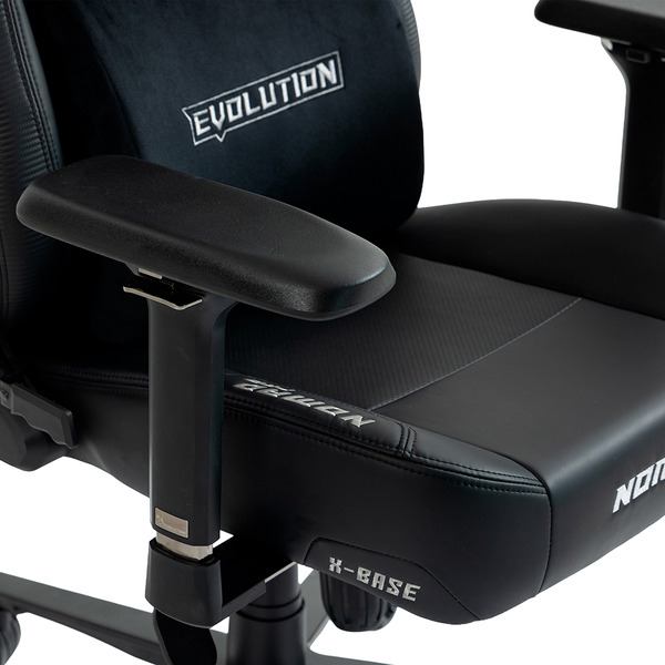 Кресло компьютерное EVOLUTION NOMAD PRO X-BASE Black