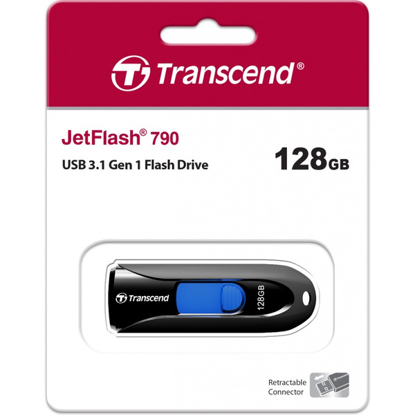 USB Flash Transcend JetFlash 790 128GB (TS128GJF790K)