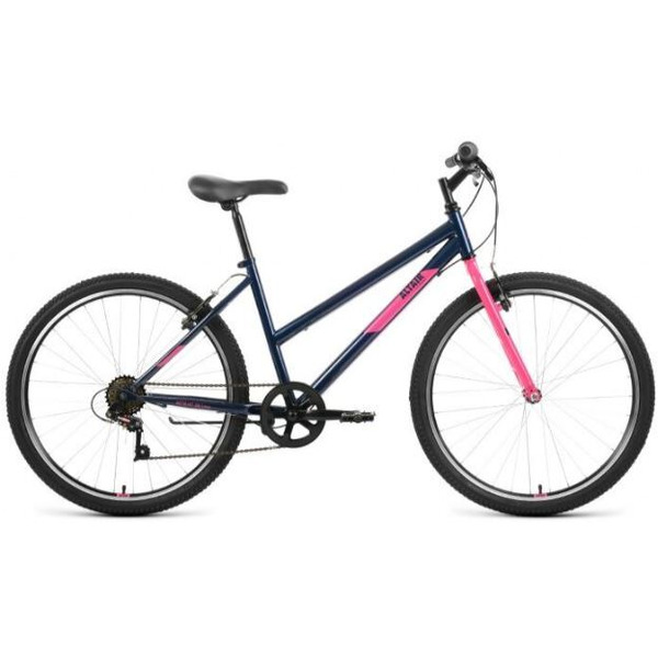 Велосипед Forward Altair MTB HT Low 26 2022 / RBK22AL26118 (15, темно-синий/розовый)
