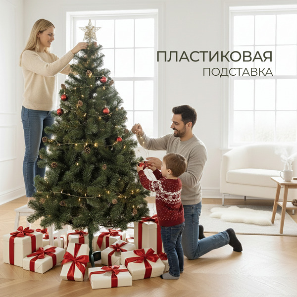 Ель искусственная Maxy Poland Русская с шишками (2м)