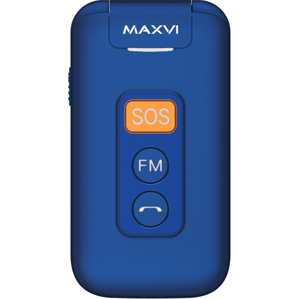 Мобильный телефон Maxvi E5 up (синий)