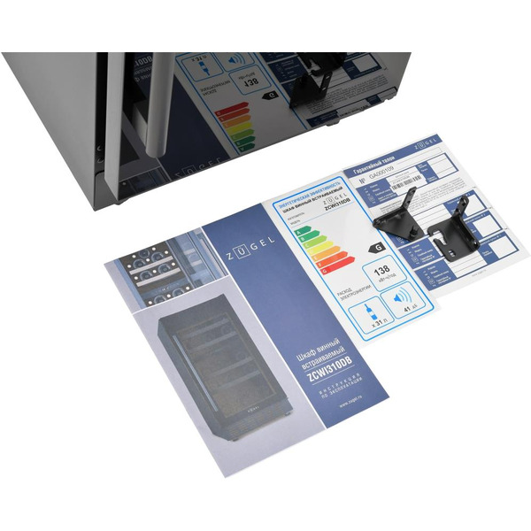 Винный шкаф ZUGEL ZCWI310DB