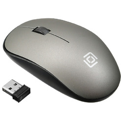 Мышь Oklick 515MW (черный/серый)