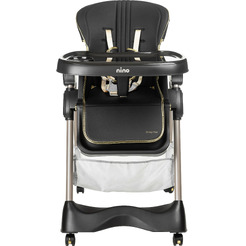 Стульчик для кормления NINO Banny (черный)