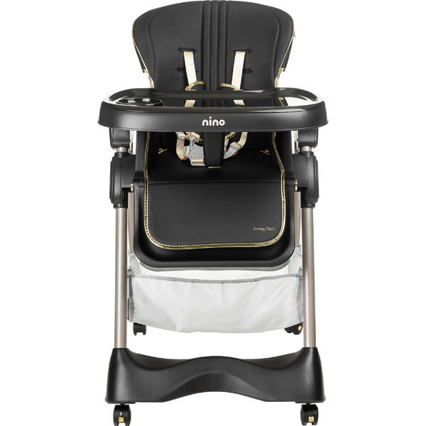 Стульчик для кормления NINO Banny (черный)