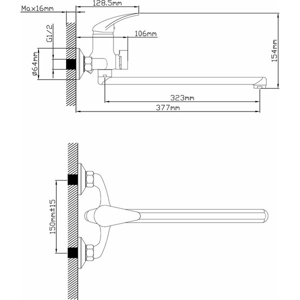 Смеситель Cronwil CD038-22M