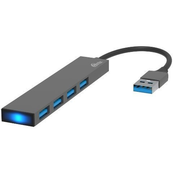 USB-хаб Ritmix CR-4404 Metal