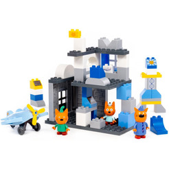 Конструктор Полесье Макси Три кота. Аэродром 70221