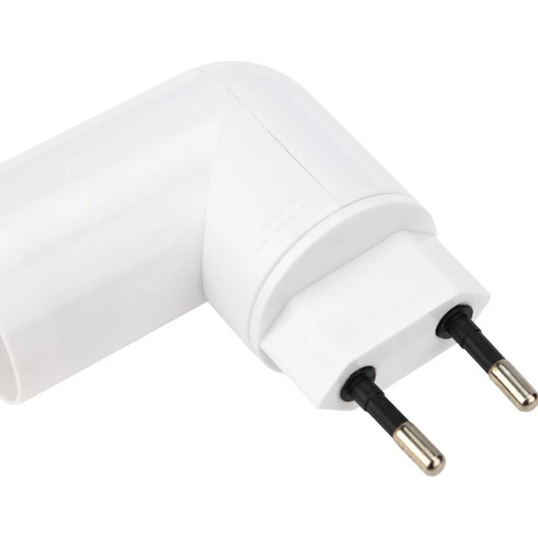 Цокольный светильник в розетку REXANT Е27 с выключателем 11-8881