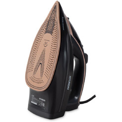 Утюг HYUNDAI H-SI01338 (черный/золотистый)