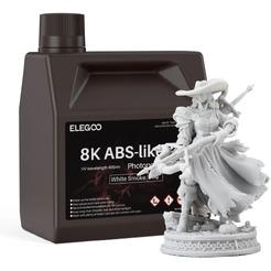 Фотополимерная смола ELEGOO 8K ABSlike V3.0 50.103.0362 (белый дым)