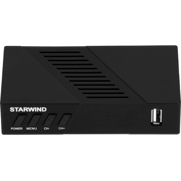 Ресивер DVB-T2 Starwind CT-140 (черный)