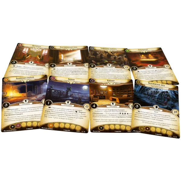 Настольная игра Hobby World 915649 Ужас Аркхэма Карточная игра : Нарушенный круг: Сыщики