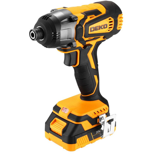 Винтоверт Deko DKIS20-Li Set 063-4392 (с 2-мя АКБ, кейс)