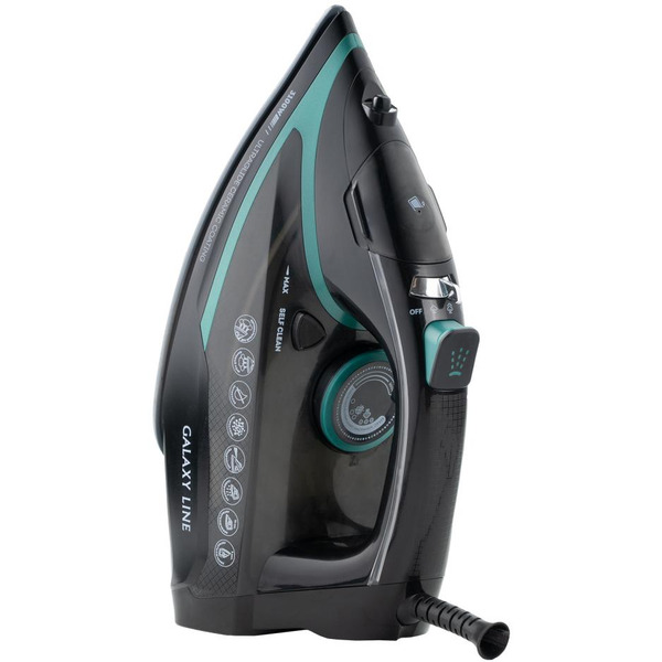 Утюг Galaxy LINE GL 6136 (черный с зеленым)