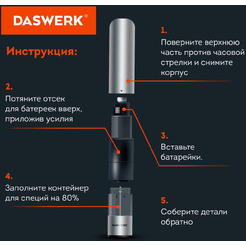 Электроперечница Daswerk 456619