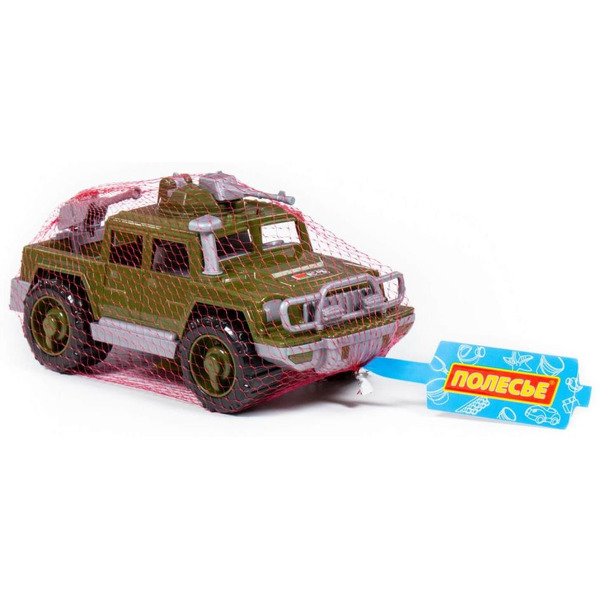 Автомобиль-пикап военный Полесье Разведчик с 2-мя пулемётами 79169