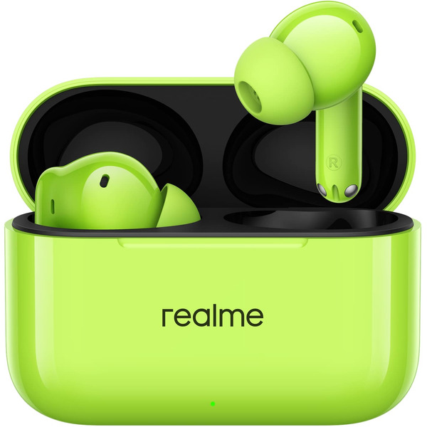 Наушники Realme Buds T200 (зеленый)