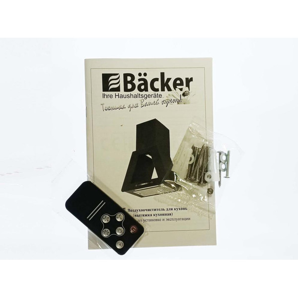 Кухонная вытяжка Backer TH60CL-2F200-BLACK RC